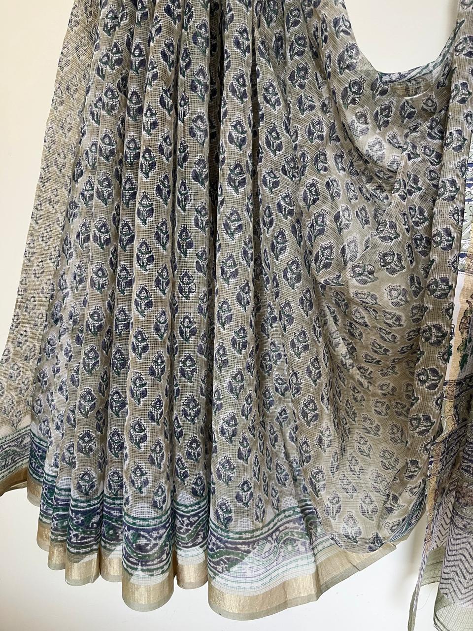 Ivory Indigo Muse