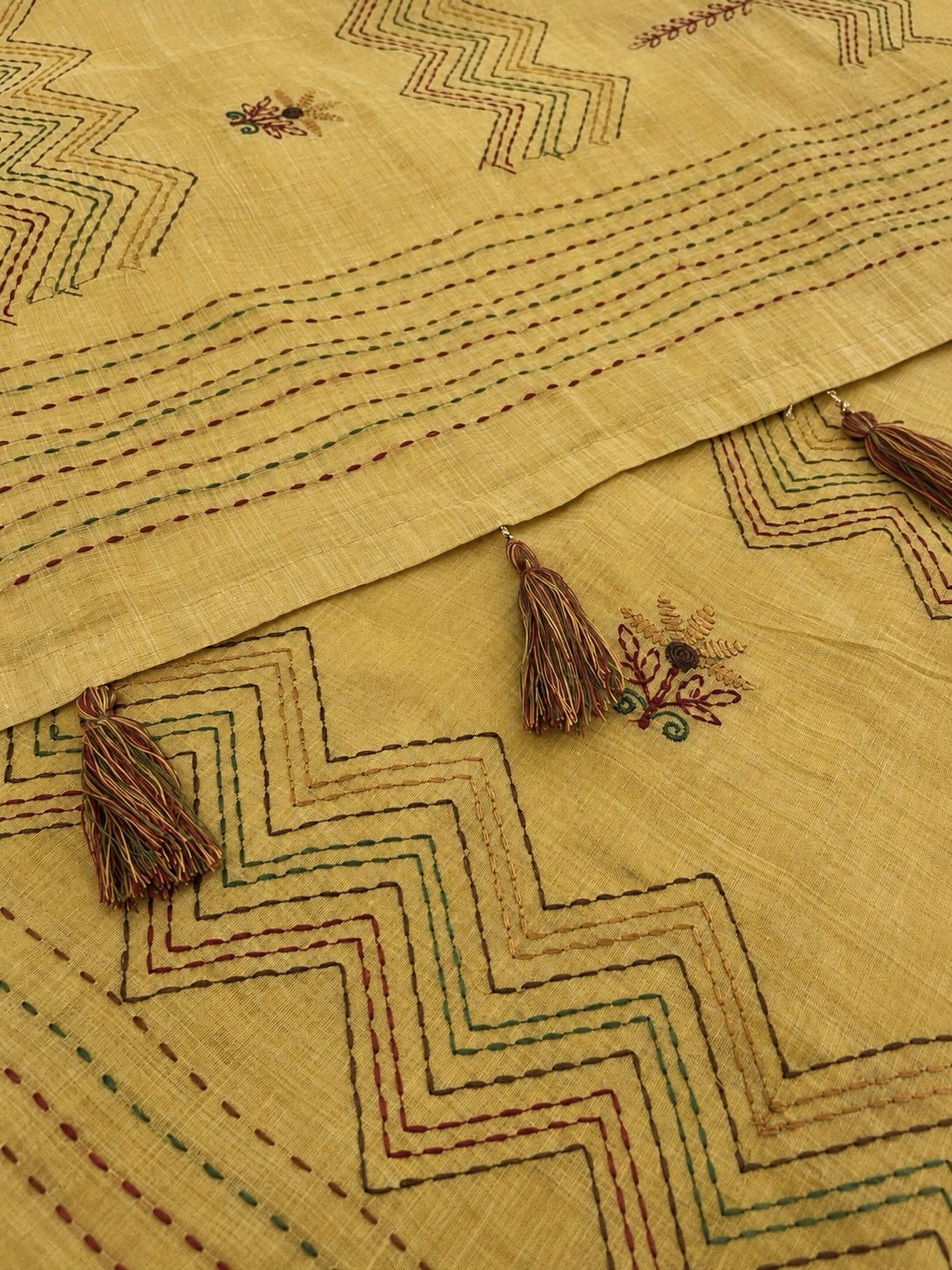Mustard Kantha Rhythm